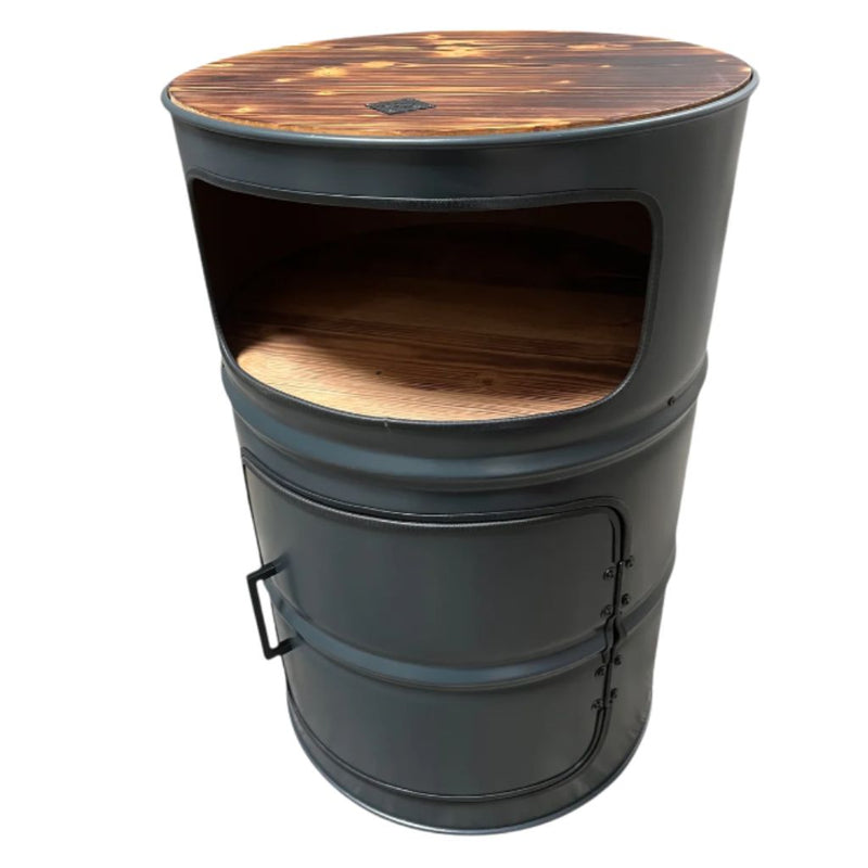 HULK Premium Designer Fass-Schrank | 208L Minibar & Aufbewahrung | Handveredelt