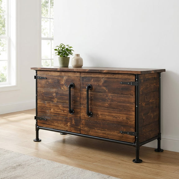 Sideboard Haselnuss Industrial