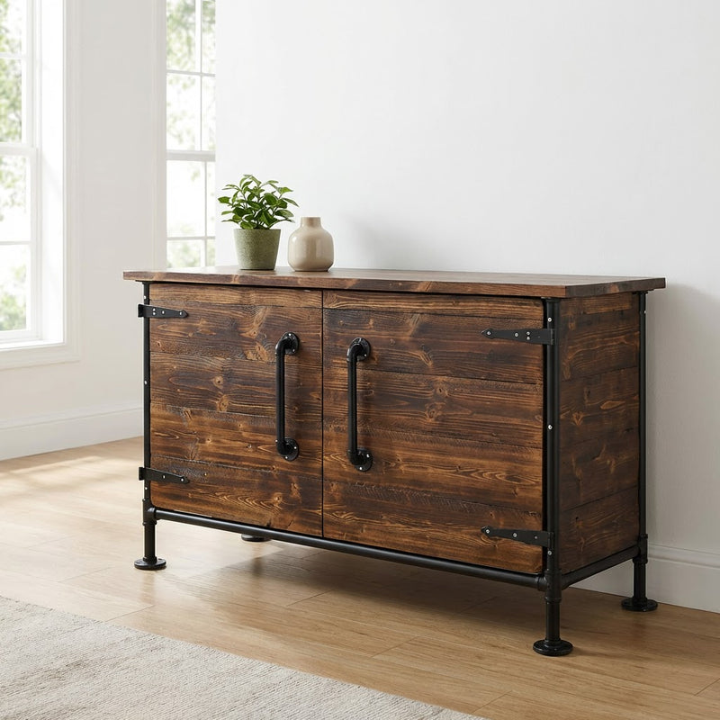 Sideboard Haselnuss Industrial